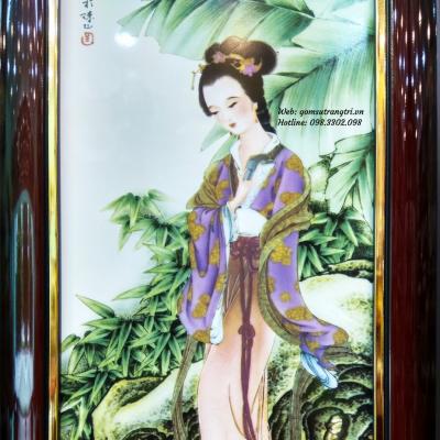 Bộ Tranh Sứ Cầm Kỳ Thi Họa